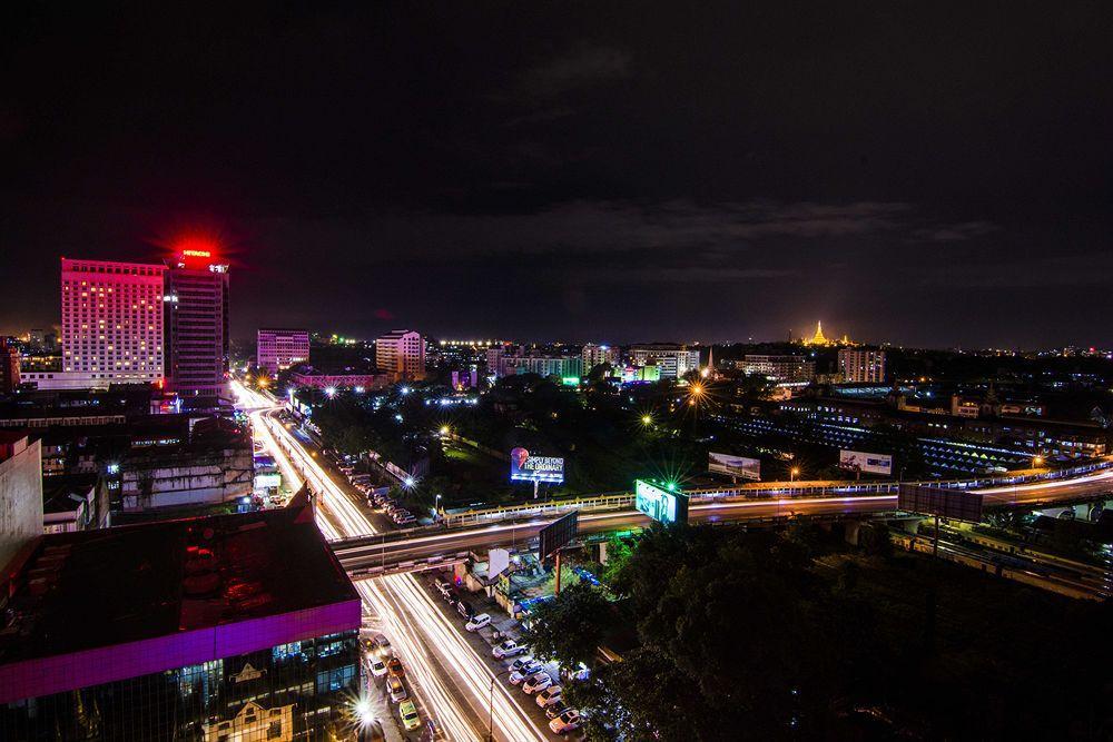 Asia Plaza Hotel Янгон Экстерьер фото