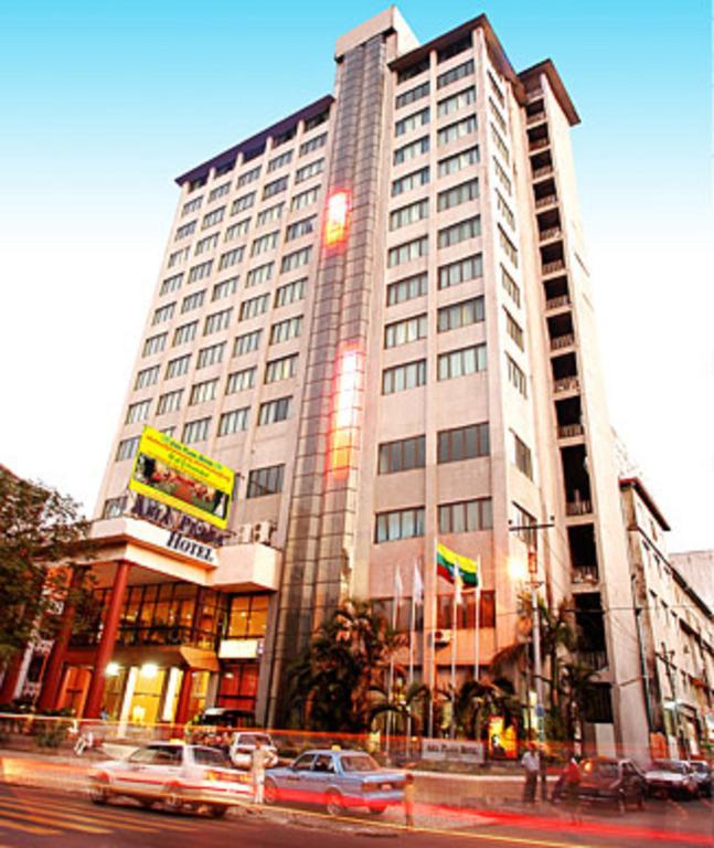 Asia Plaza Hotel Янгон Экстерьер фото